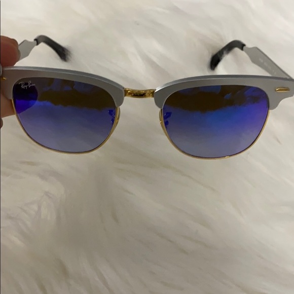 Ray-Ban Accessories - ❗️Sale❗️Ray Ban Clubmaster Aluminum Flash Lenses